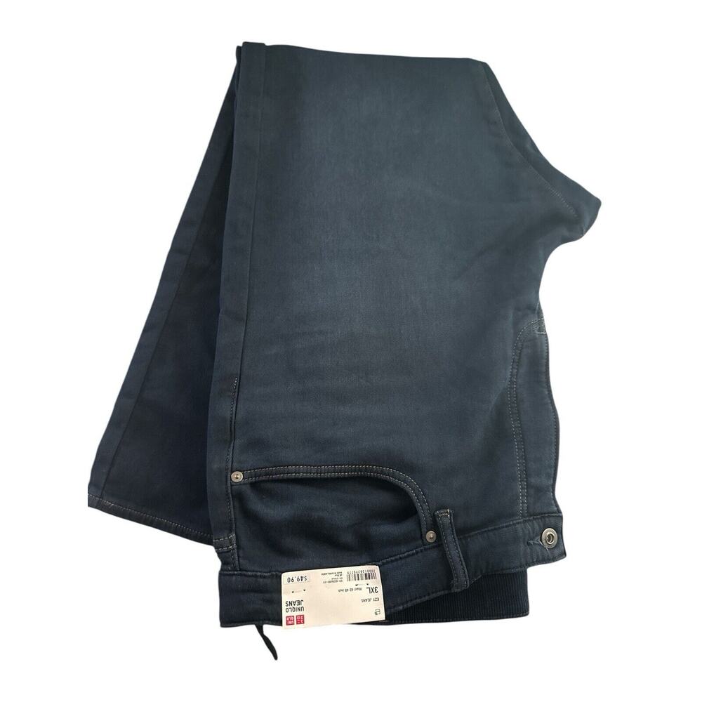 Uniqlo Women’s 3XL Tapered Jeans Stretch Denim Plus Size EZY‎ 42-45 Inch Waist